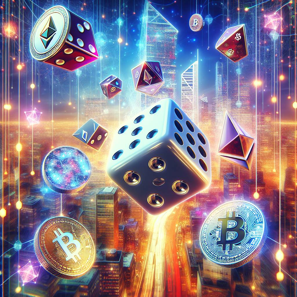 Are there any online platforms that offer dice games with money using cryptocurrencies?