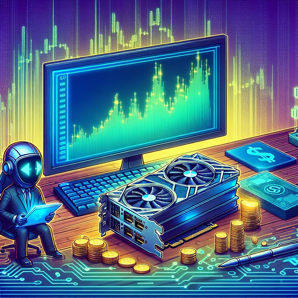 How does the junction temperature of a GPU affect the performance of mining digital currencies?