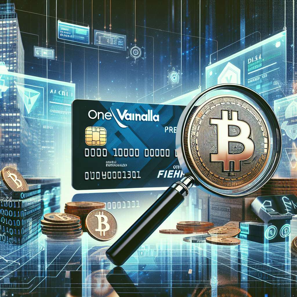 How can I check the balance of my Visa Vanilla gift card using a digital currency wallet?