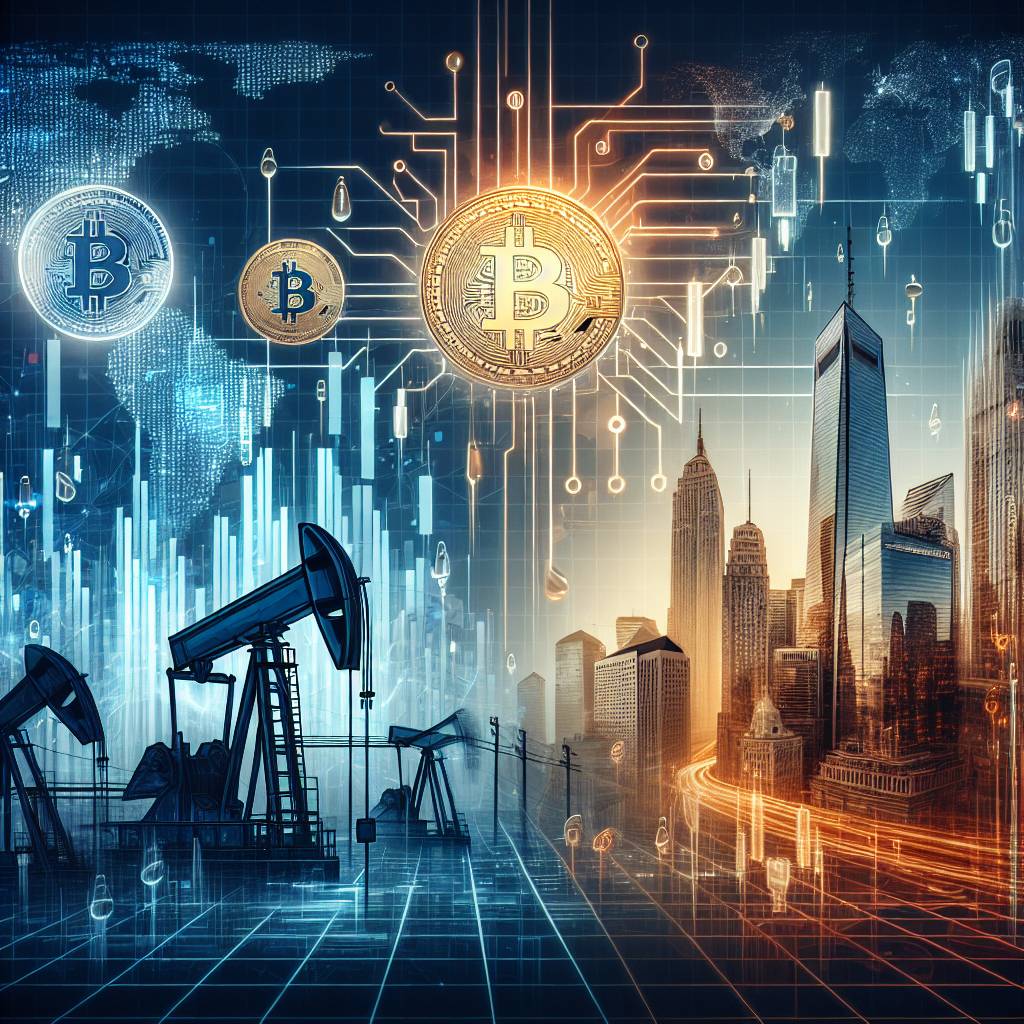 How does the brent crude oil market affect the price of cryptocurrencies?