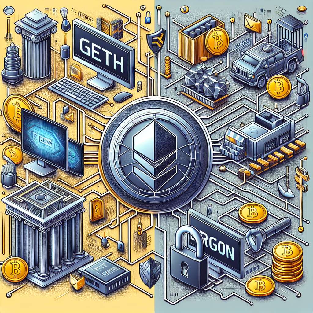 How does geth compare to erigon in terms of security and reliability for digital currency transactions?