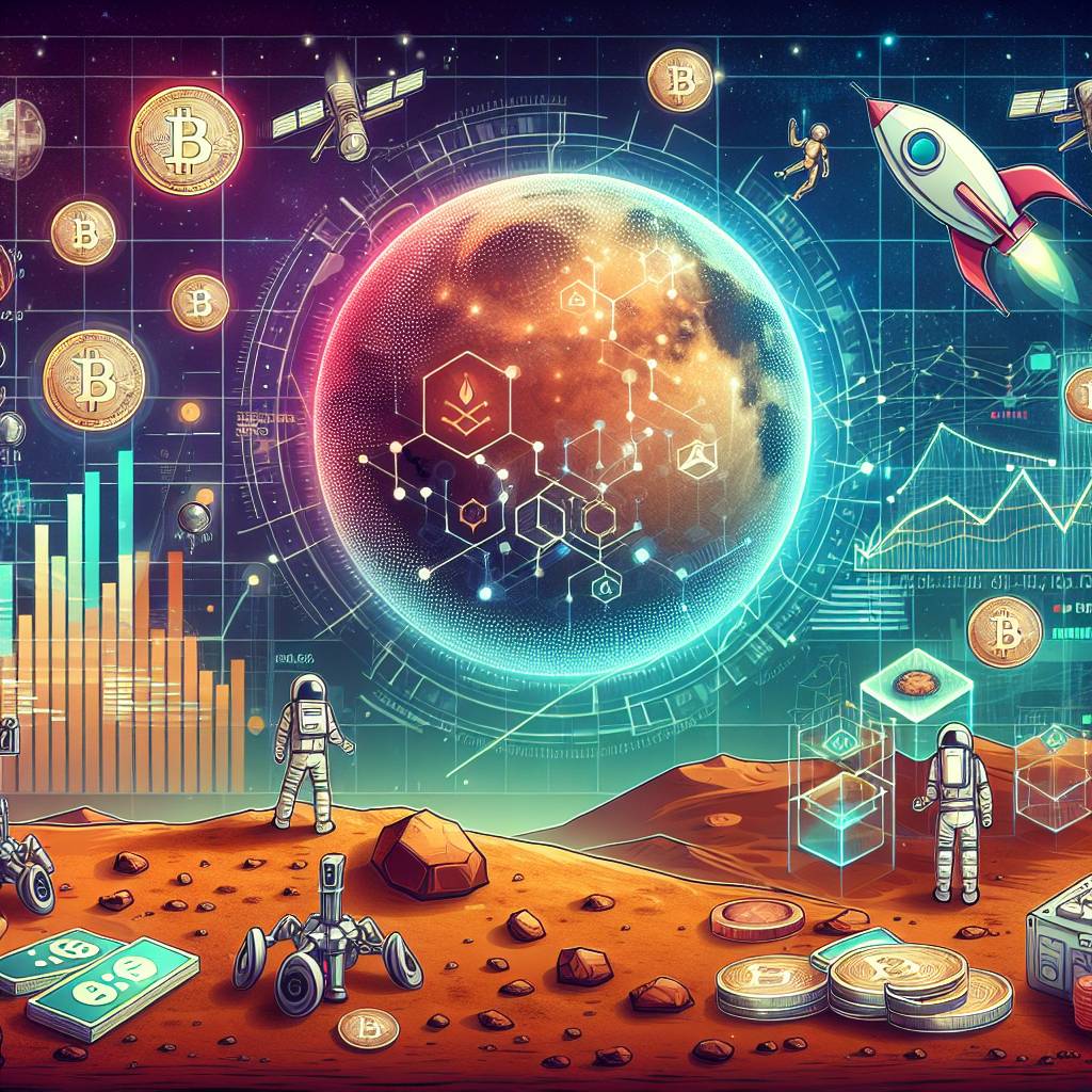 What are the top cryptocurrencies that include Mars in their stock tickers?