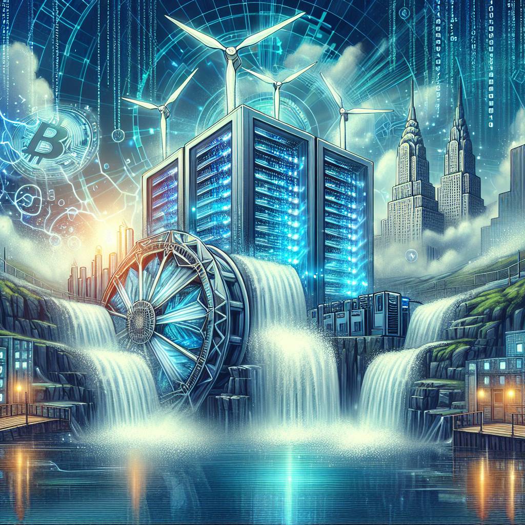 What are the potential benefits of investing in hydro power stocks in the digital currency industry?