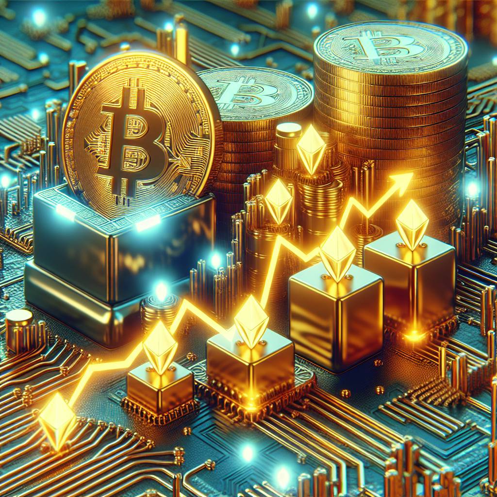 How does the prediction of gold price per ounce affect the value of digital currencies?