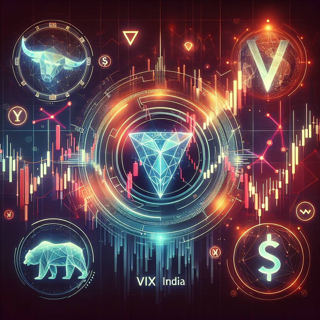 What are the correlations between India VIX and cryptocurrency price volatility?