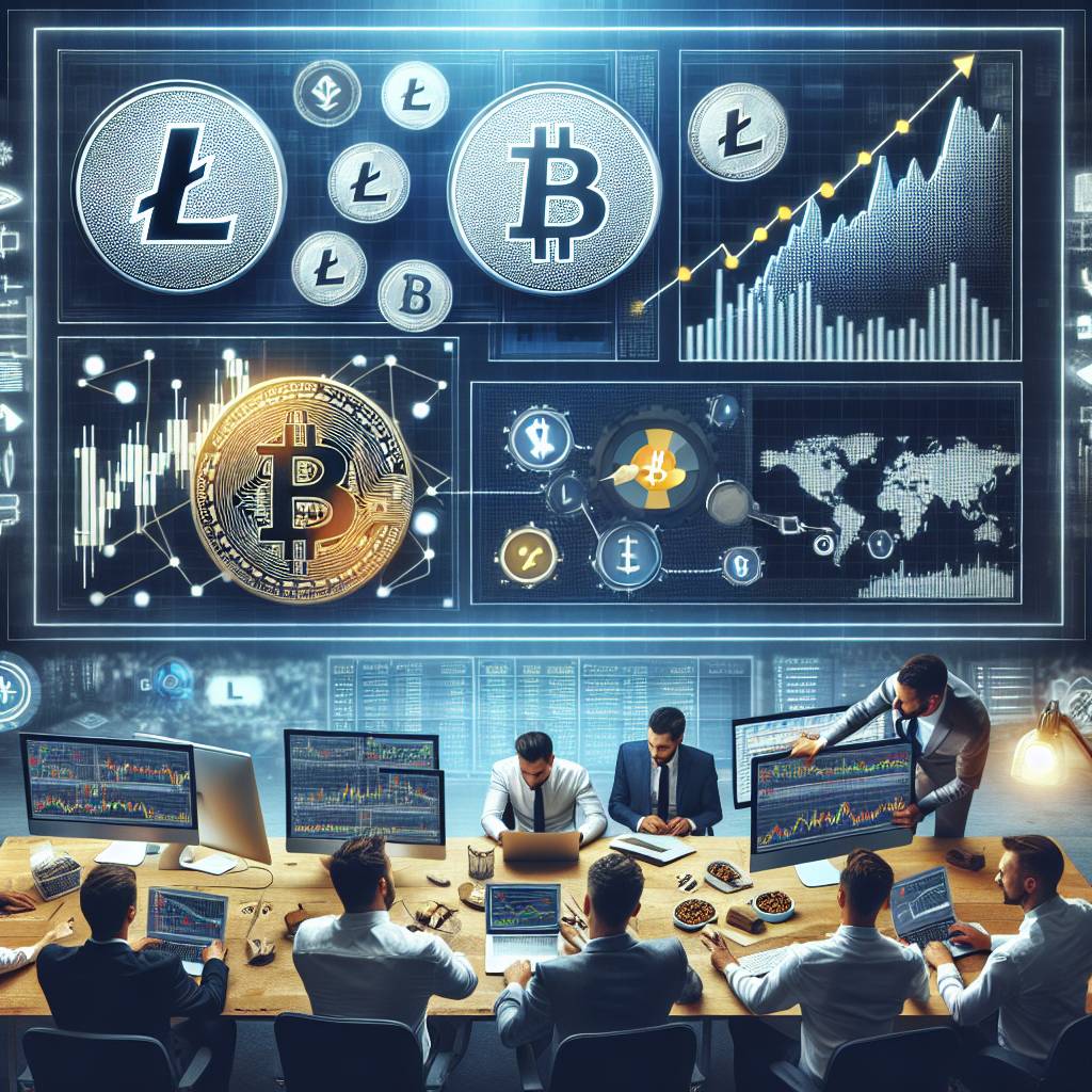 How can I calculate the LTC/BTC ratio and use it to make informed investment decisions?