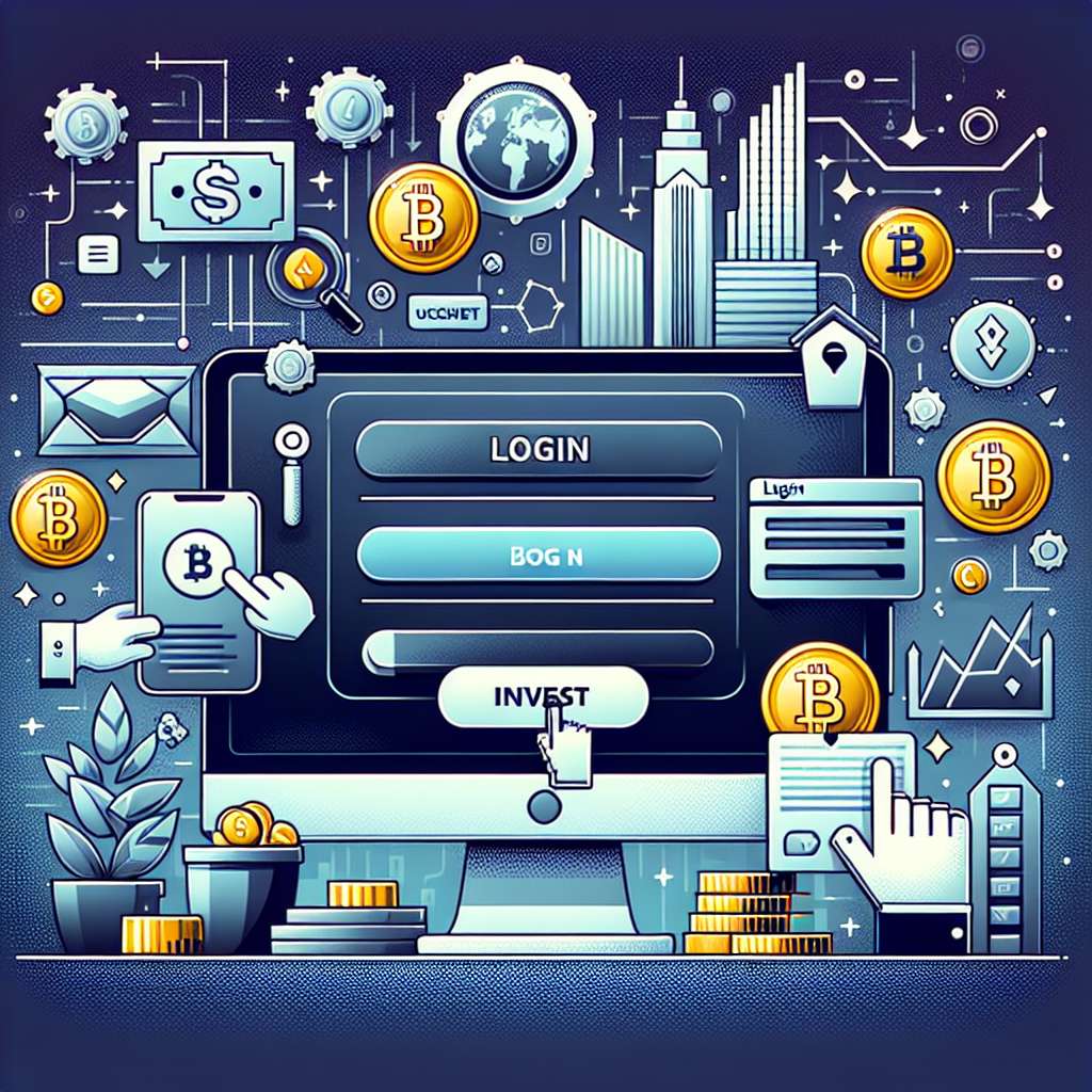 What are the steps to log in to RBC Direct Investing and start investing in cryptocurrencies?