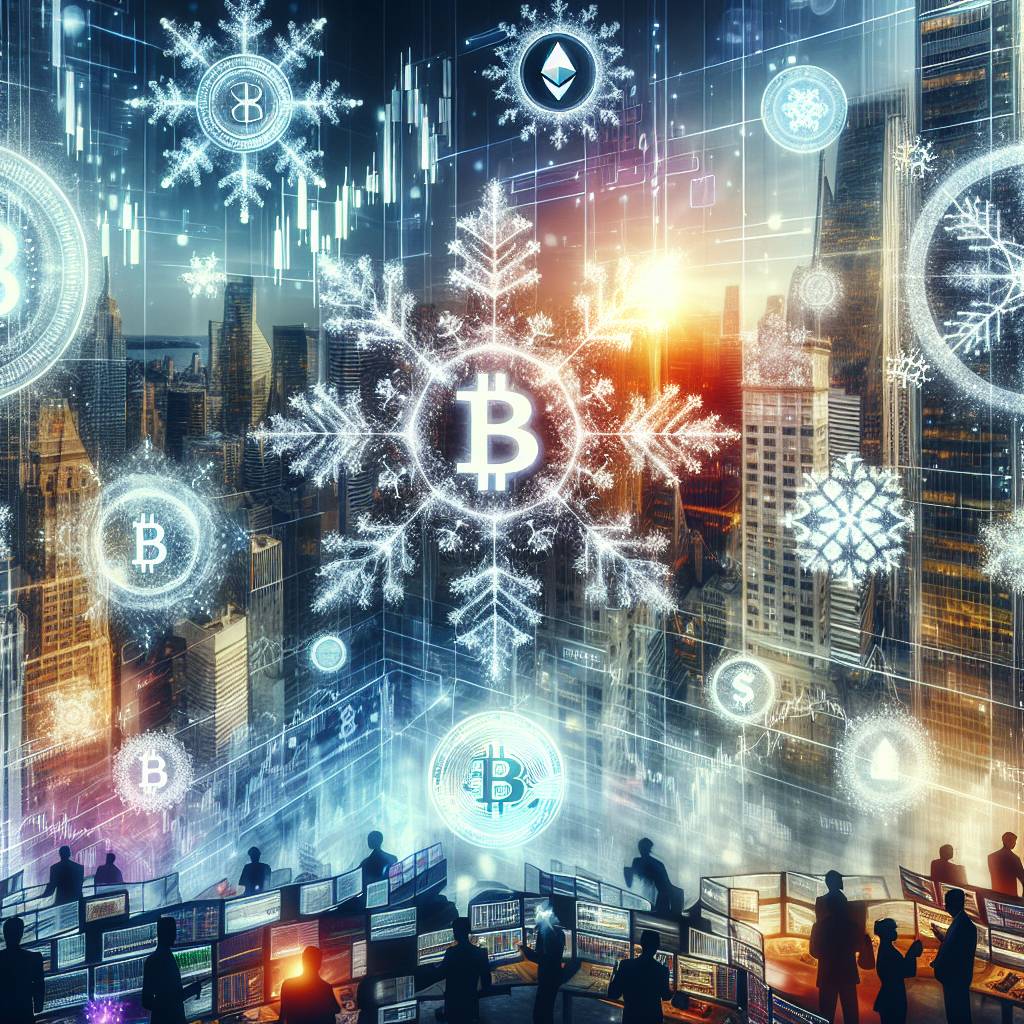 What are the best cryptocurrency options for investing in snowflake stock?