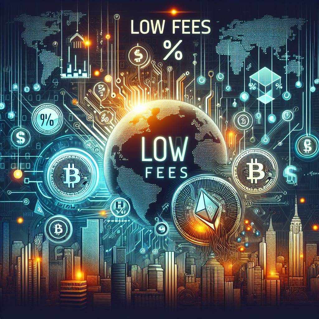 Which brokerage account offers the lowest fees for buying and selling digital currencies?