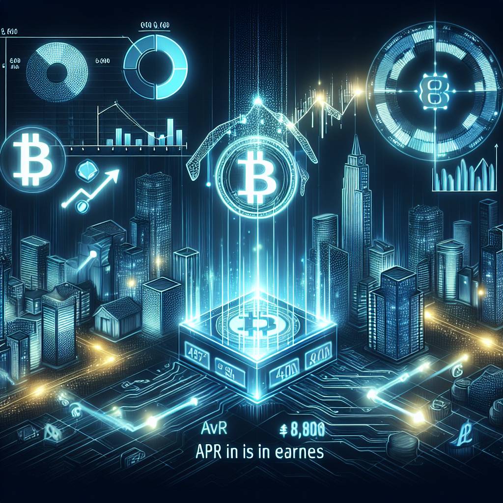 What is the process for calculating the APR on cryptocurrency investments?