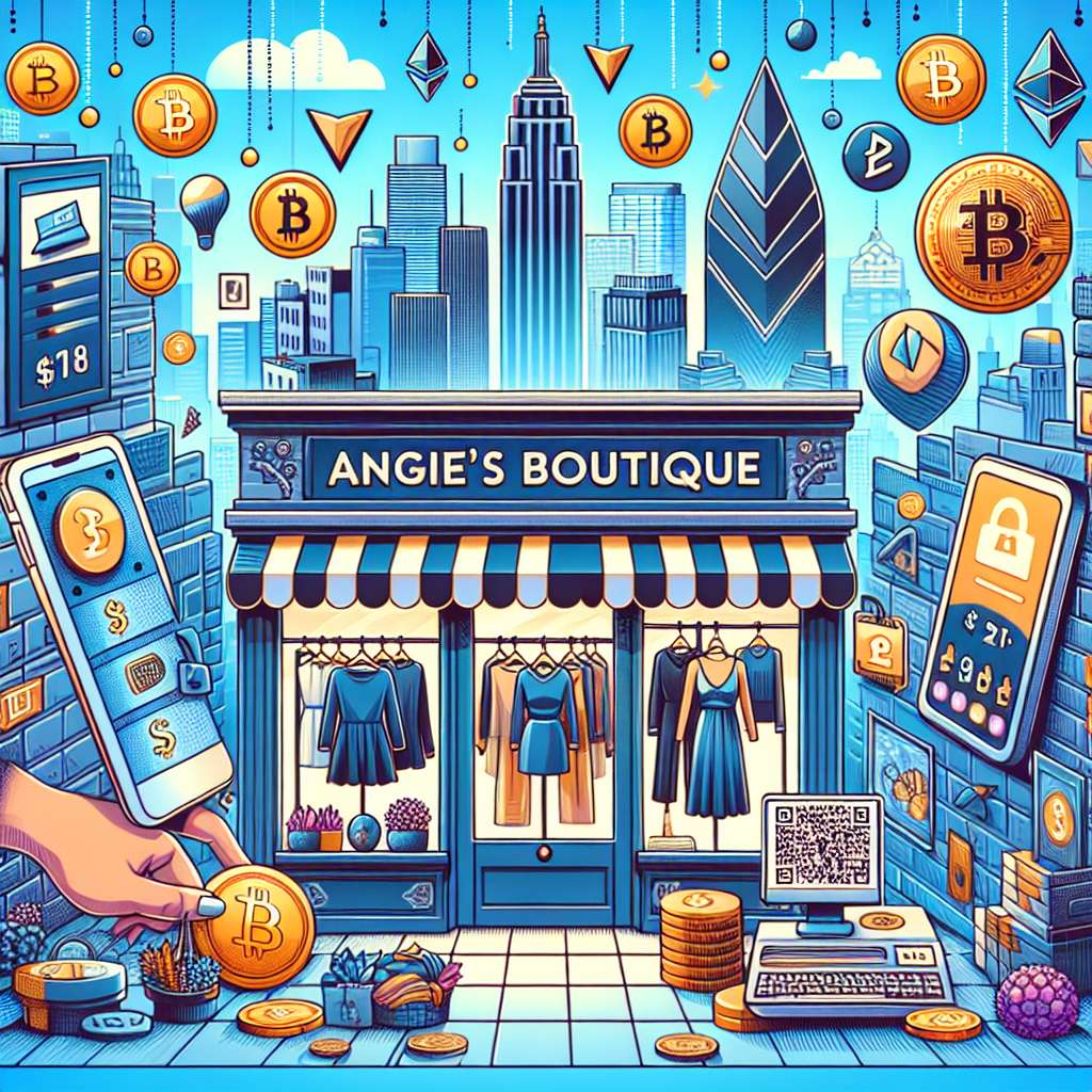 How can I securely store my digital currencies on angiesboutique?