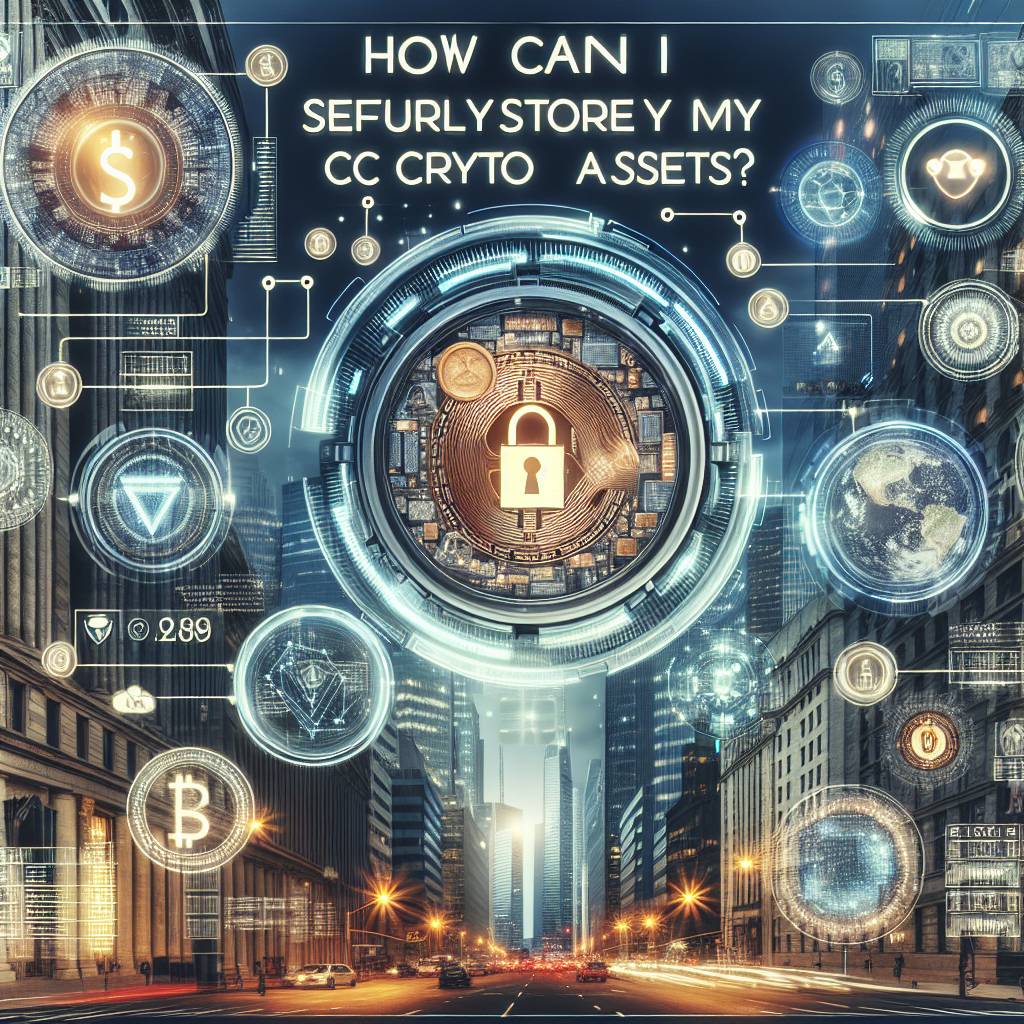 How can I securely store my castle crypto assets?