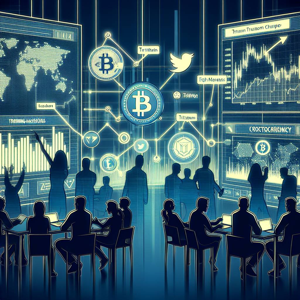 Which digital currencies are currently trending as hot topics in the cryptocurrency market?