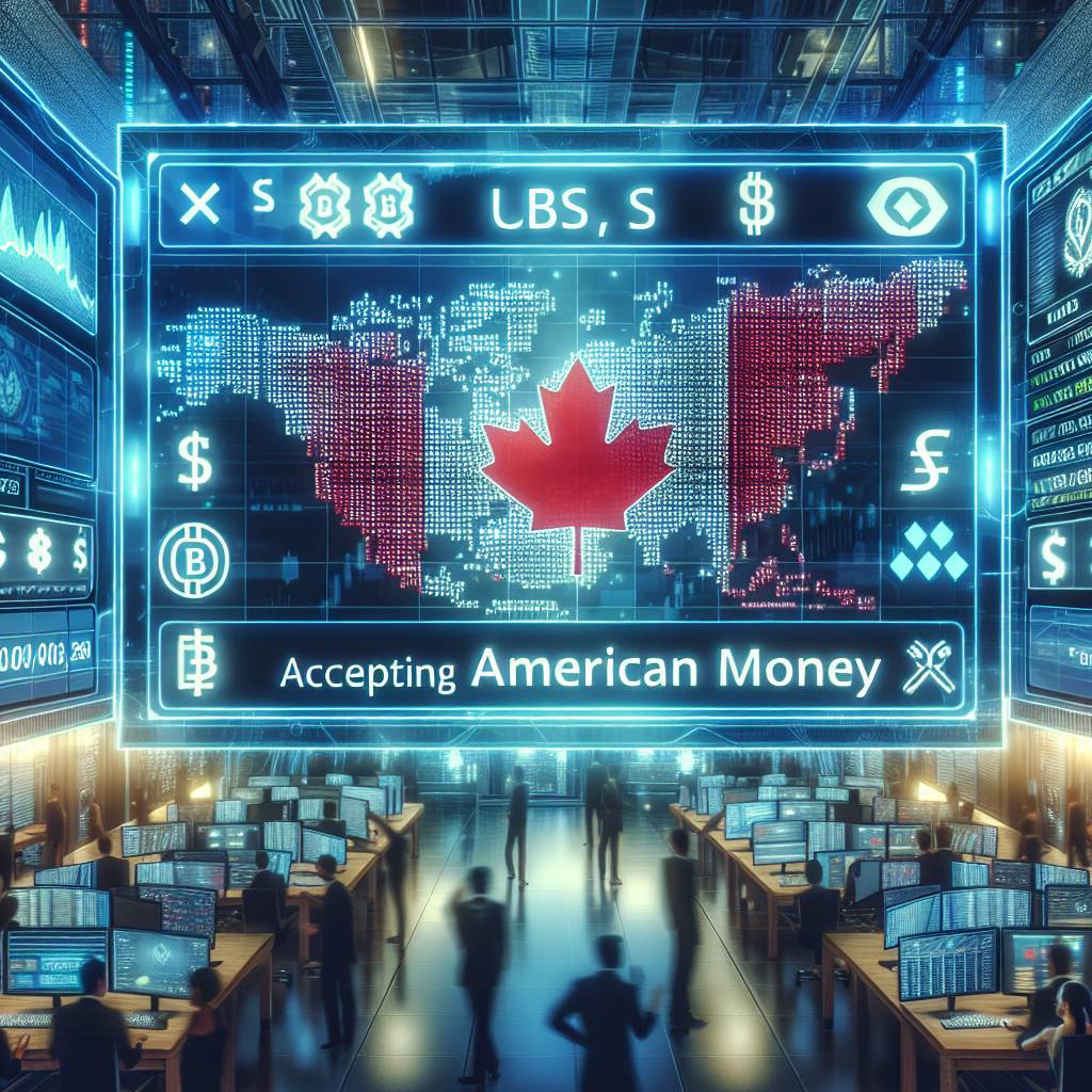 Are there any Canadian exchanges that accept American money for buying cryptocurrencies?