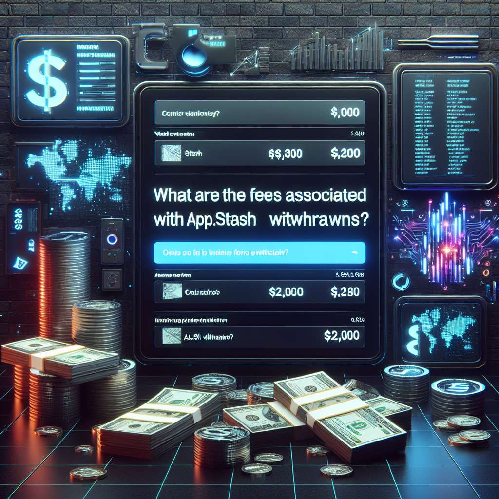 What are the fees associated with app.stash withdrawals?