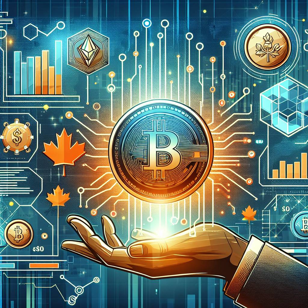 What are the current exchange rates between Canadian dollar and popular cryptocurrencies?