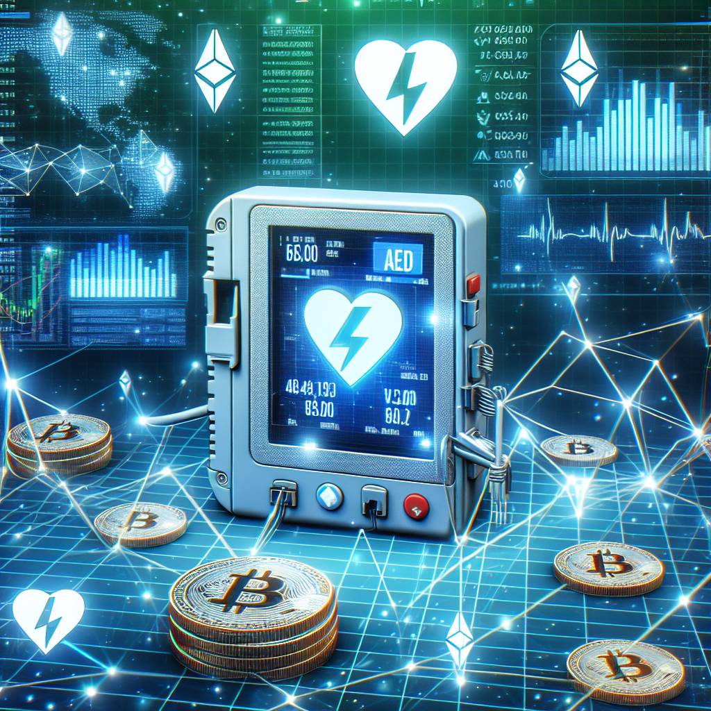 How can AED be integrated into blockchain technology to enhance the security of digital transactions?