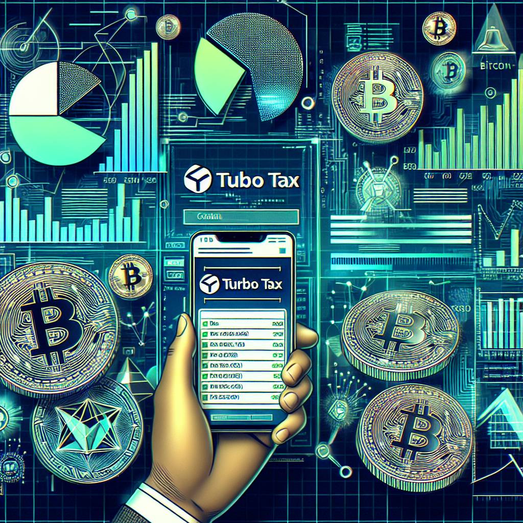 How can I use Turbo Tax to track my cryptocurrency investments on my mobile device?