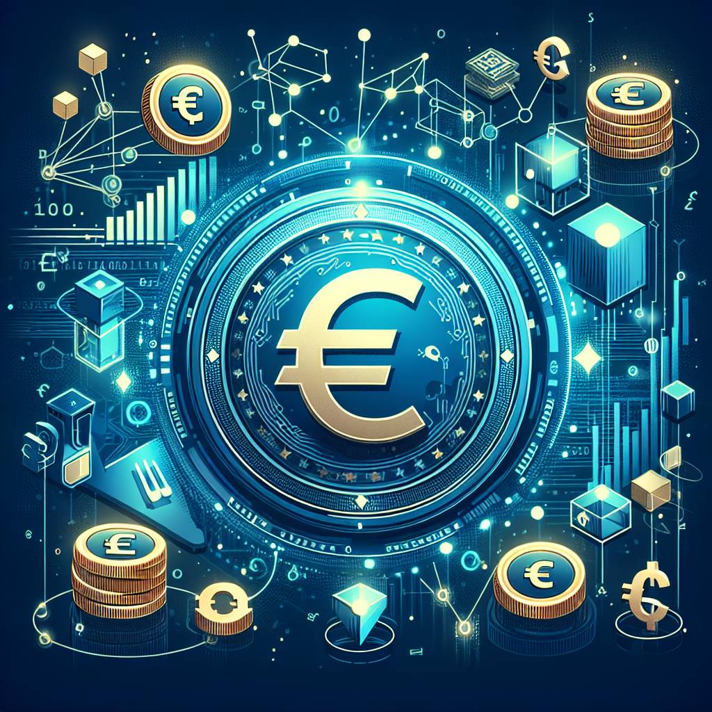 How does the Euro to USD conversion rate affect the value of digital currencies?