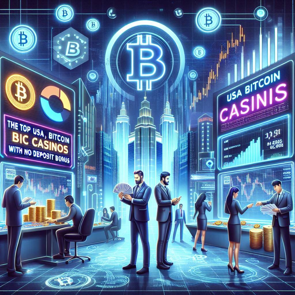 What are the best USA bitcoin casinos with a no deposit free bonus and no wagering limit?