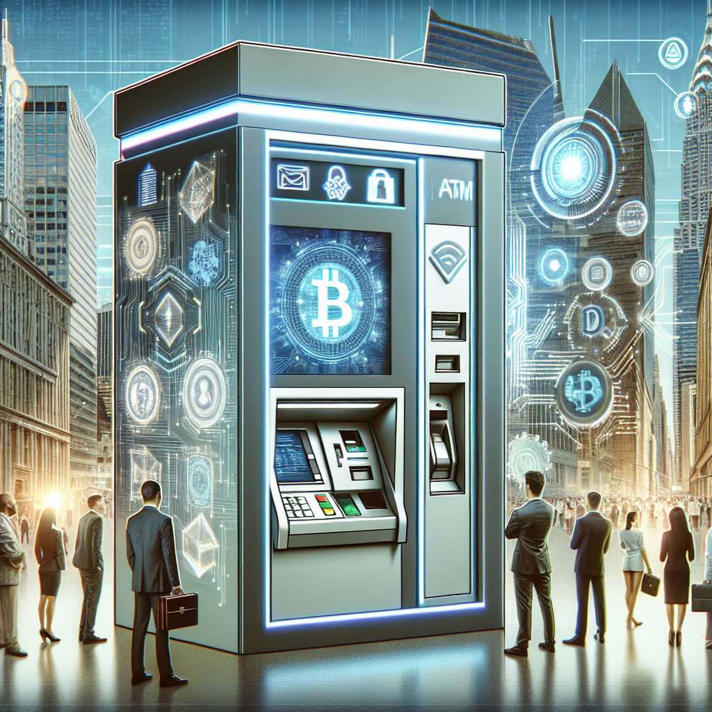 Are there any special security measures when using Dave ATMs for cryptocurrency transactions?