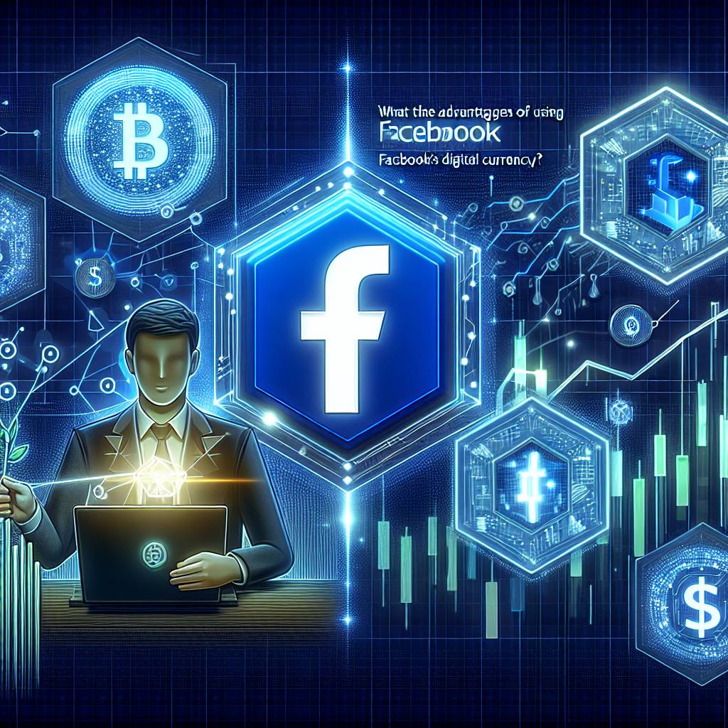 What are the advantages of using cryptocurrencies on Facebook's bourse?