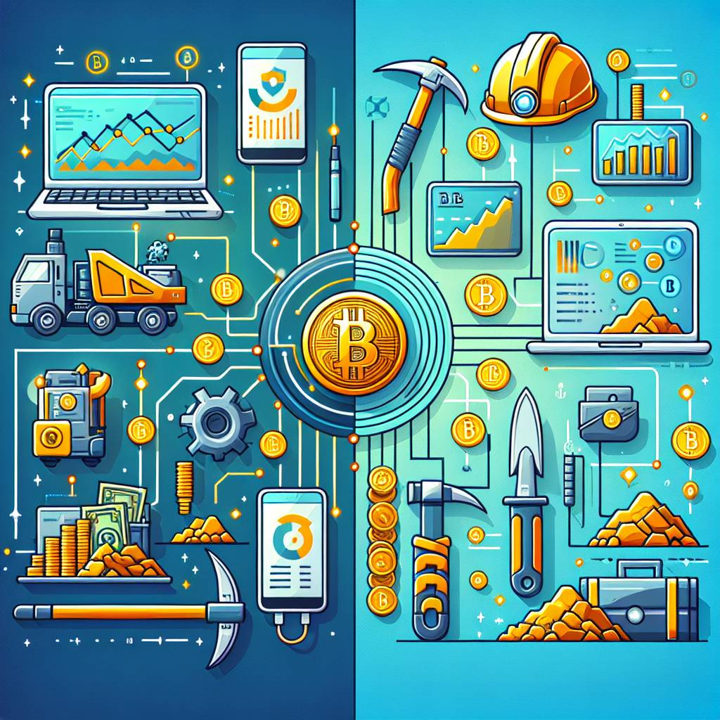 What are the benefits of online bitcoin mining compared to traditional mining methods?