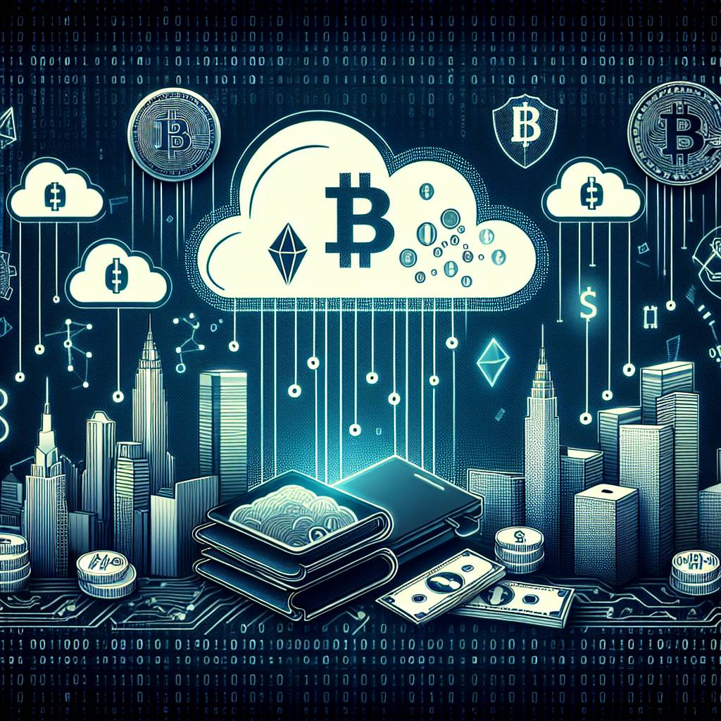 How does cloud storage impact the security of digital assets in the world of cryptocurrencies?