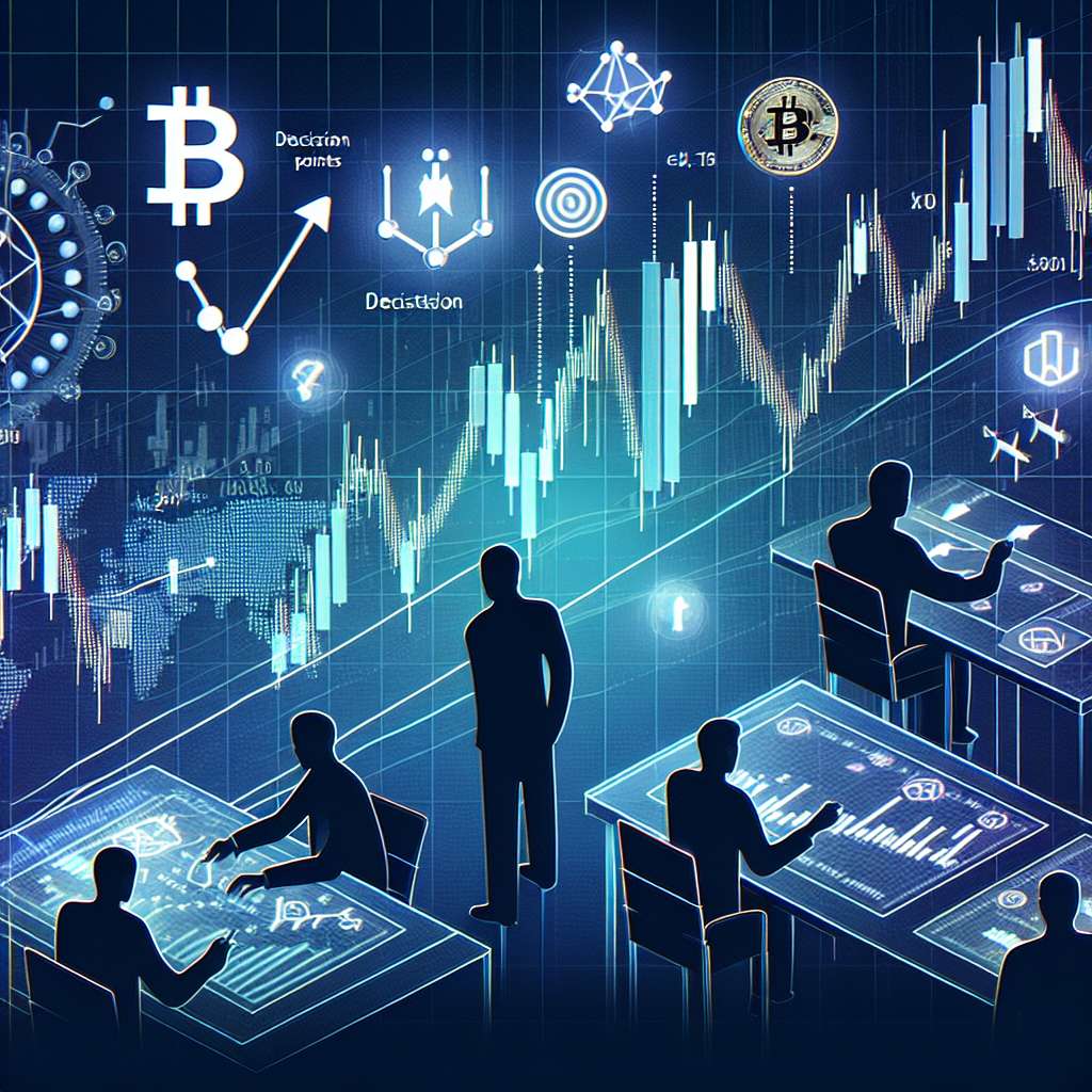 How do stock performance graphs impact the decision-making process of cryptocurrency investors?