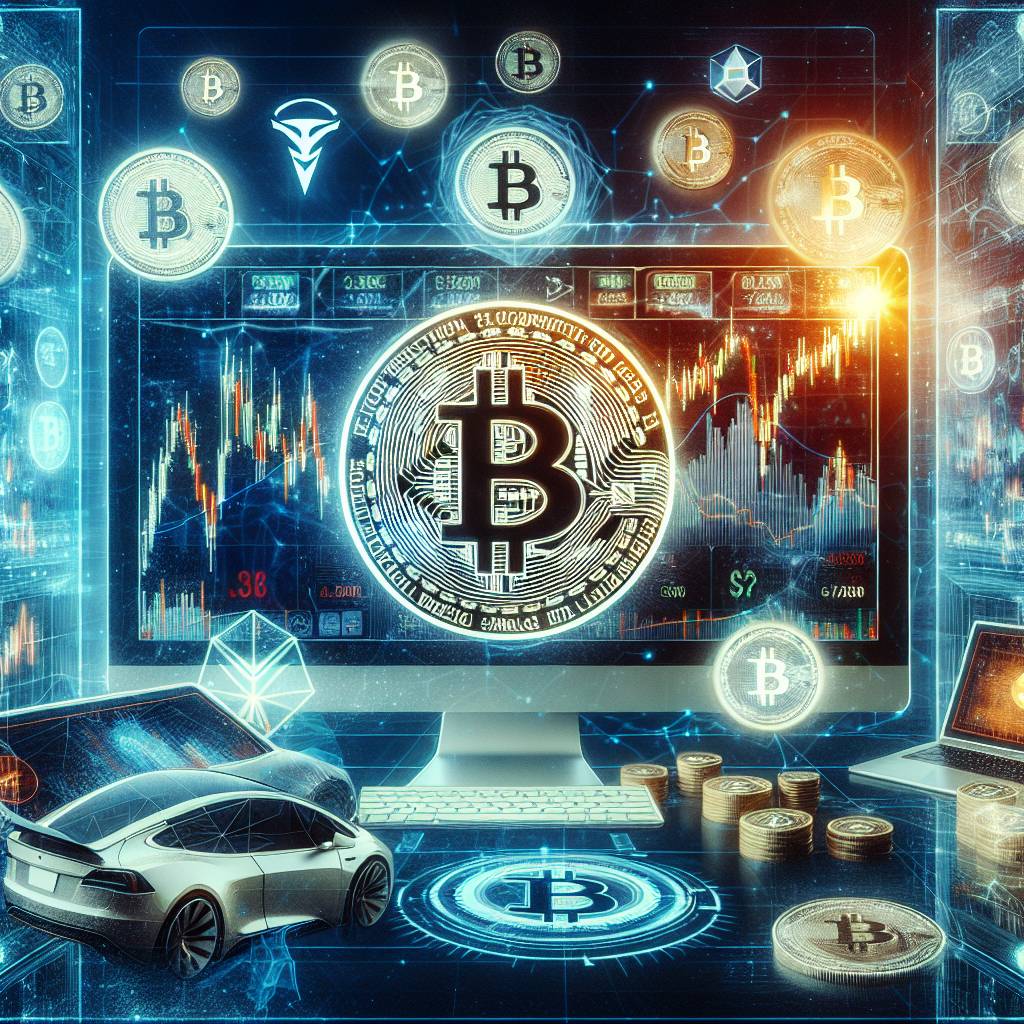 Is it possible to trade Tesla stock for digital currencies?