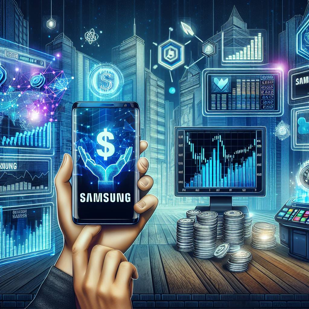 How can I use Samsung finance payment to invest in cryptocurrencies?