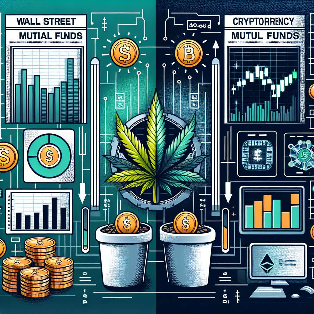 How do cannabis mutual funds compare to cryptocurrency mutual funds?