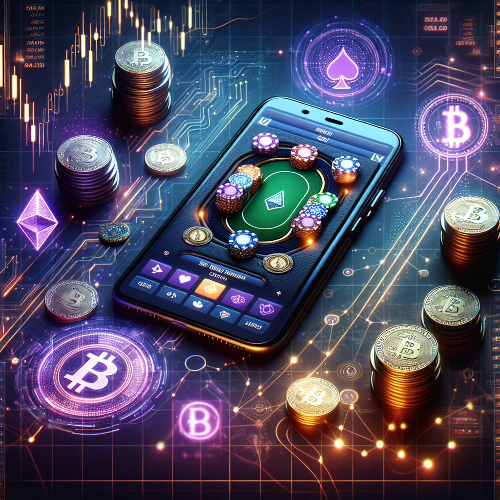What are the best mobile poker apps for cryptocurrency enthusiasts?