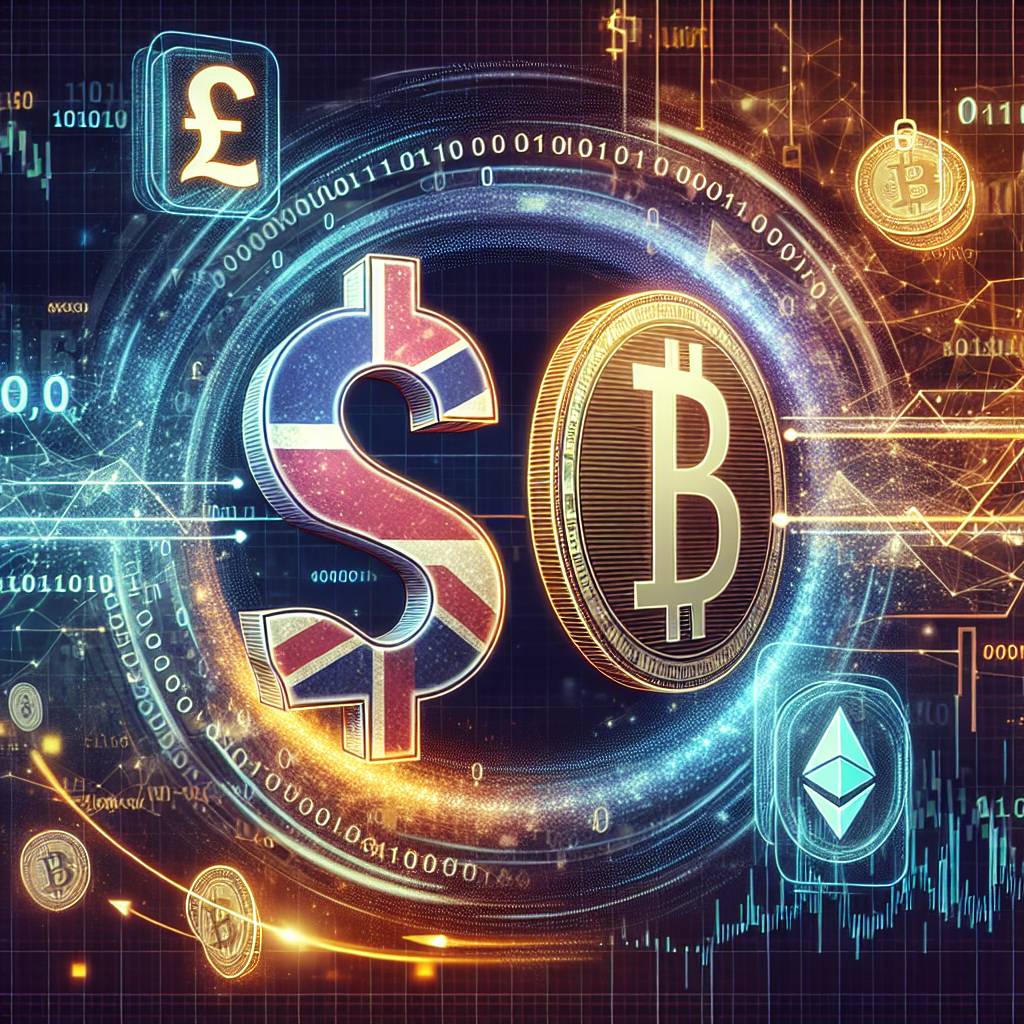 How can I convert British Pound to CAD using digital currencies?