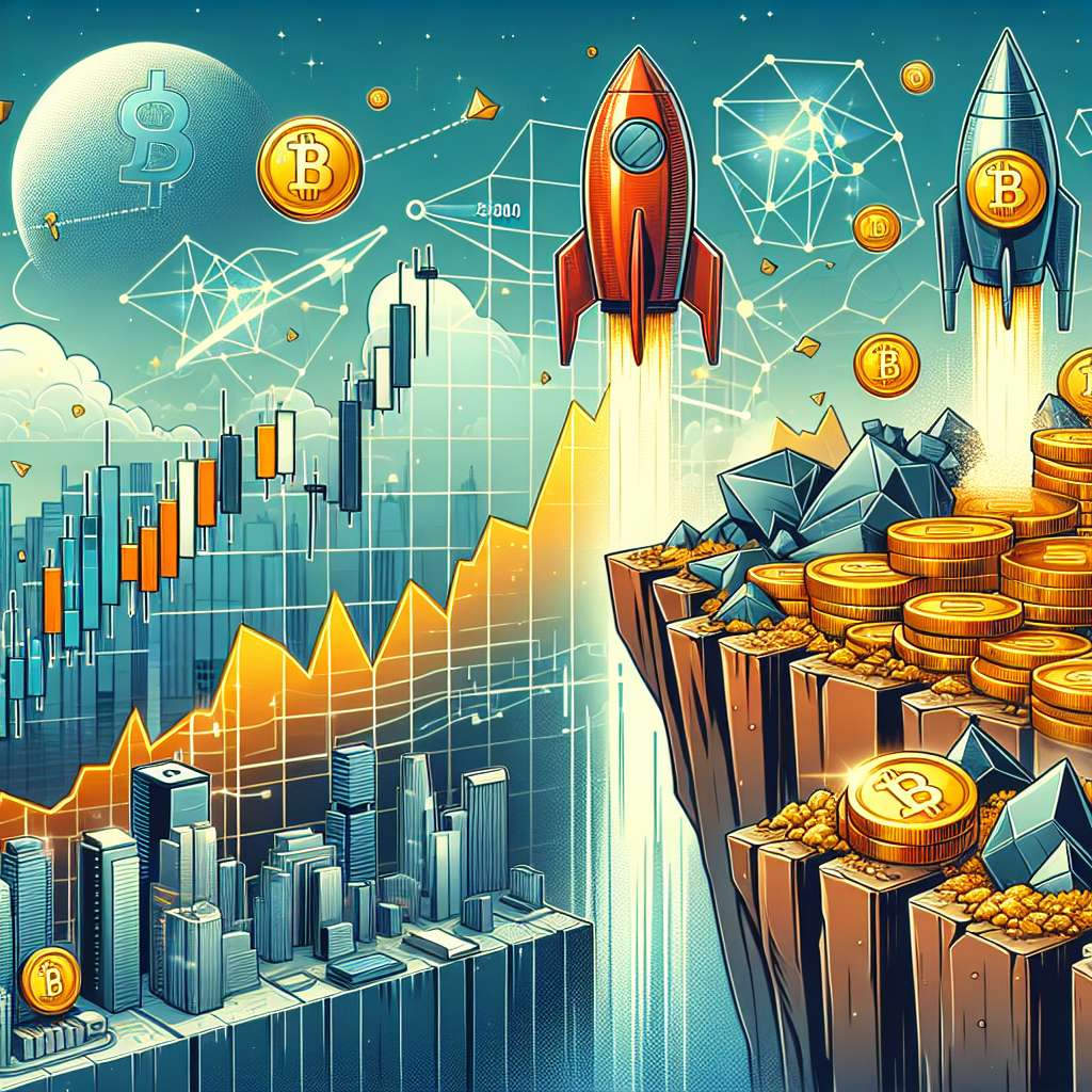What are the risks and rewards of investing in moderate buy cryptocurrencies?