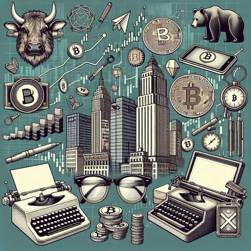 What are the best artsy hipster drawings related to cryptocurrencies?
