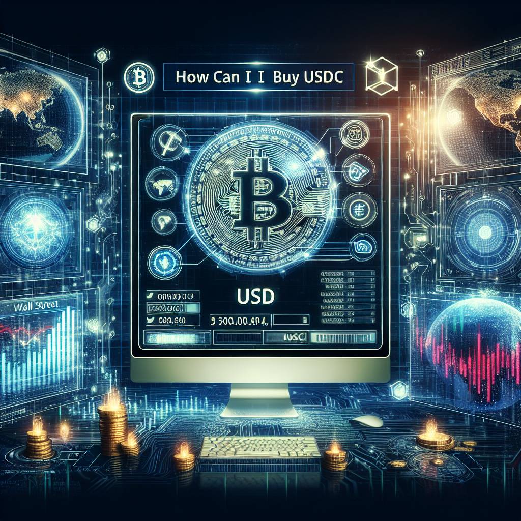 How can I buy USDC currency with Bitcoin?