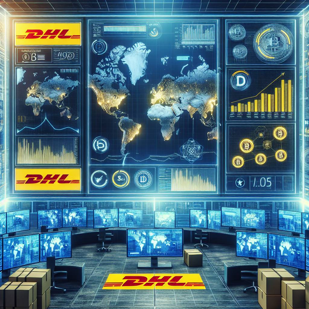How can DHL leverage cryptocurrency trends to improve their package tracking service?