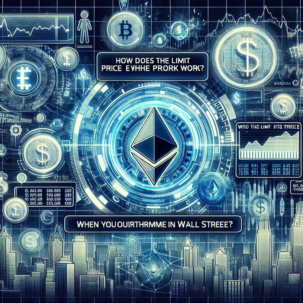 How does the stop price affect the selling of cryptocurrencies compared to the limit price?