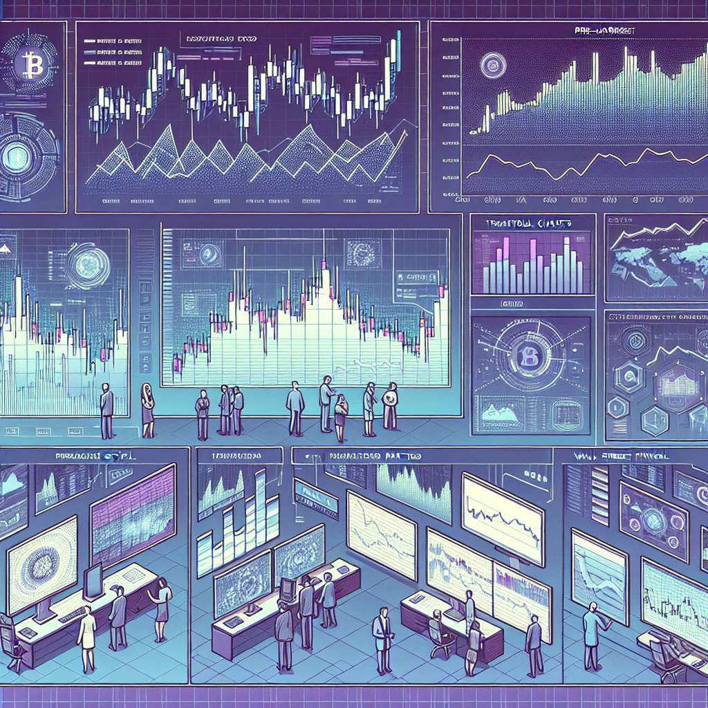 What are the most popular premarket chart tools used by cryptocurrency traders?