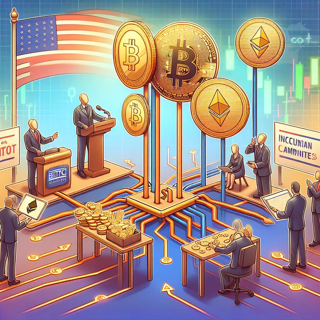 What strategies can incumbent candidates employ to leverage digital currencies in their campaigns?