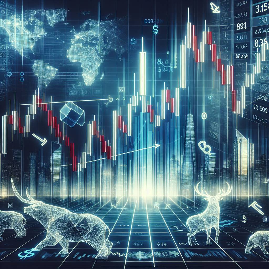 How can a long-legged doji pattern help predict market trends in the cryptocurrency industry?