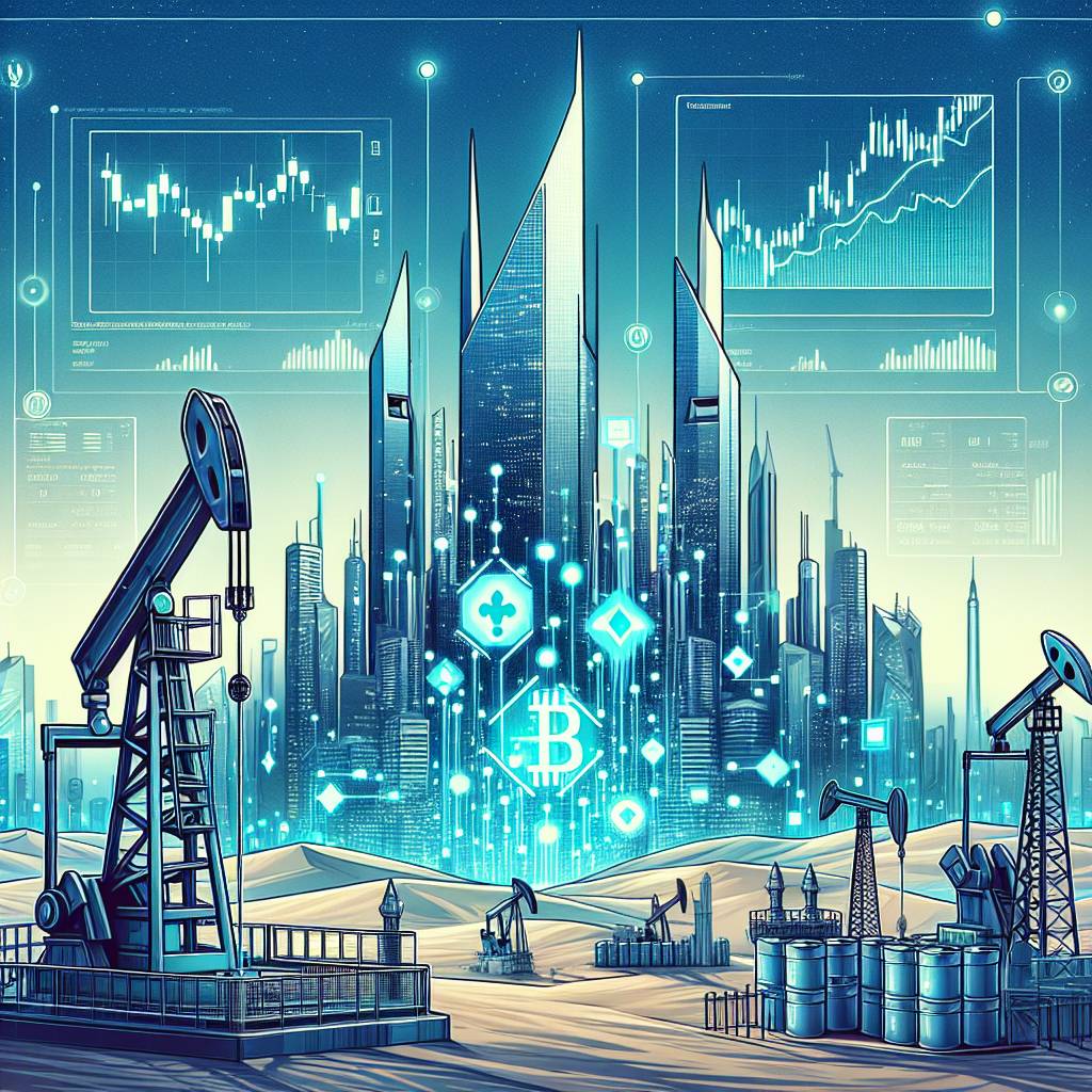 How does the performance of Saudi Arabian Oil Co stock affect the value of cryptocurrencies?
