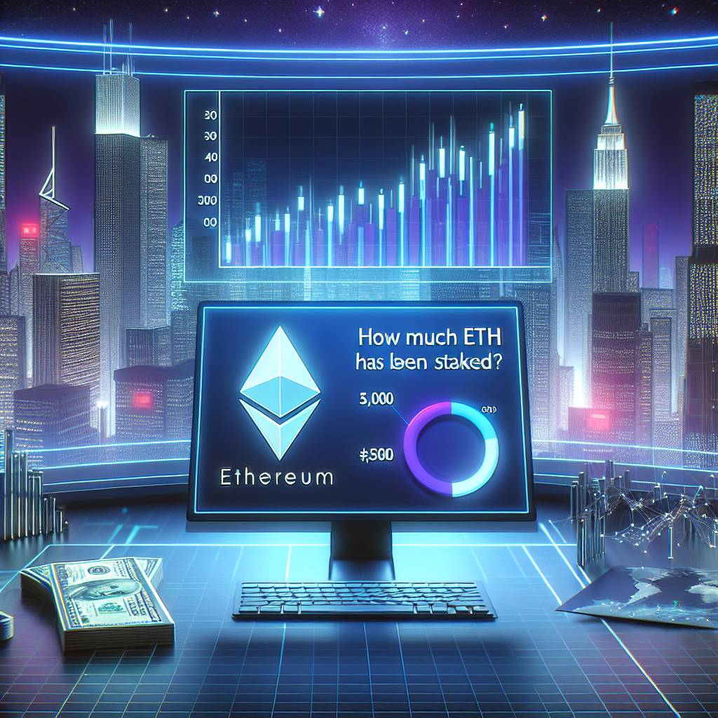 How much ETH has been staked by investors and users?