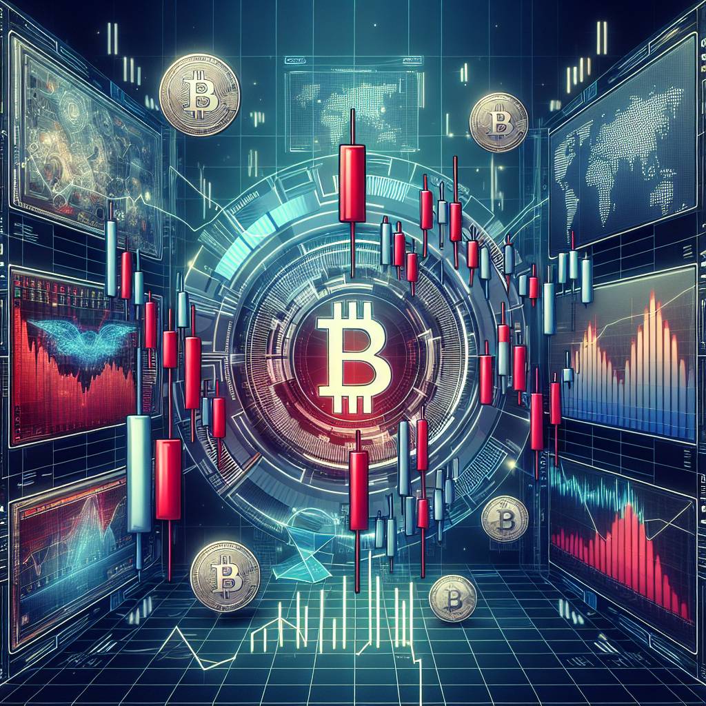 Are red doji candlesticks a reliable indicator of a bearish trend in the cryptocurrency market?