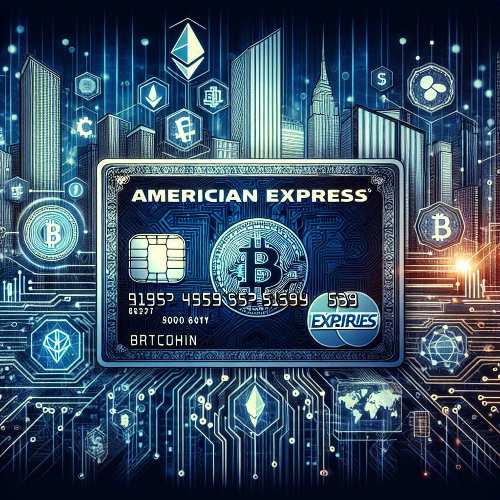 How can I use my American Express card to purchase cryptocurrencies?
