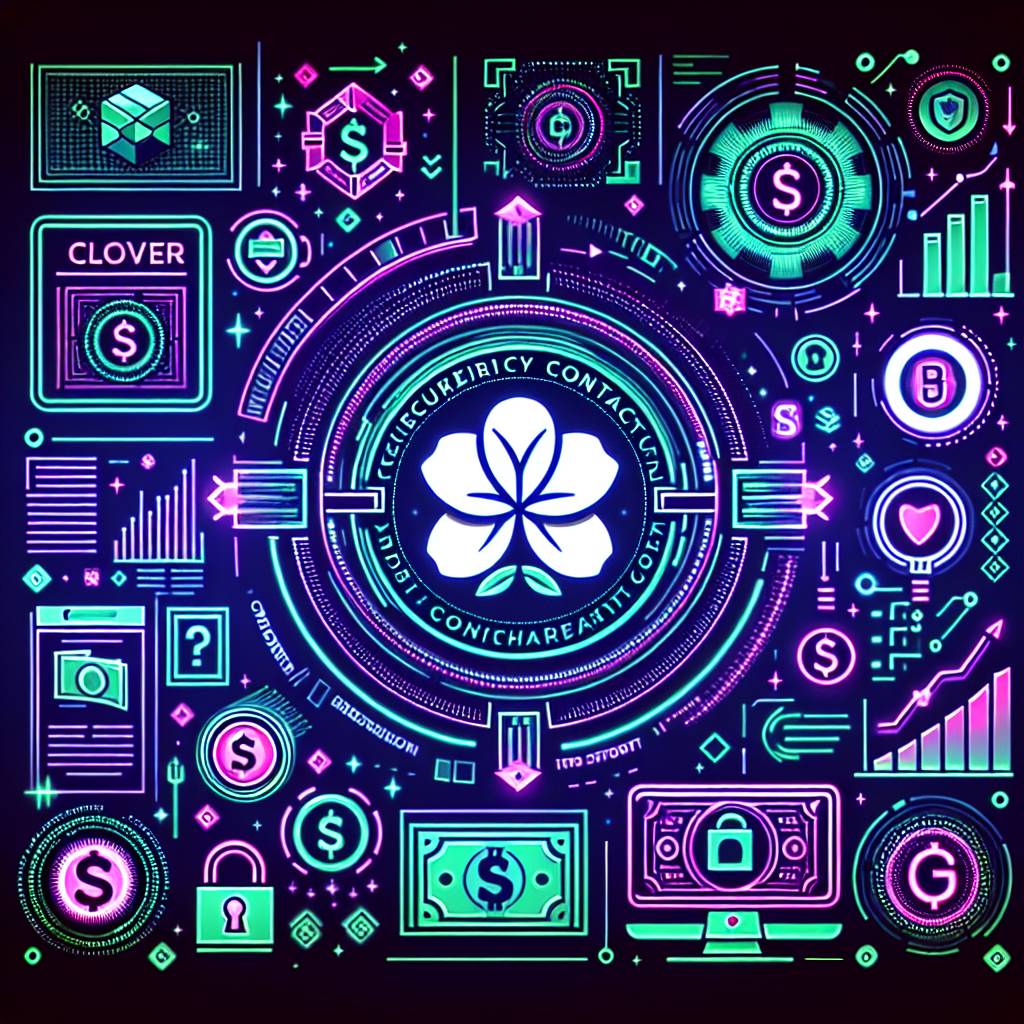 How does Clover handle transaction limits for cryptocurrencies?