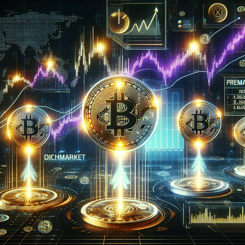 According to Benzinga, which cryptocurrencies are experiencing significant gains in the premarket?