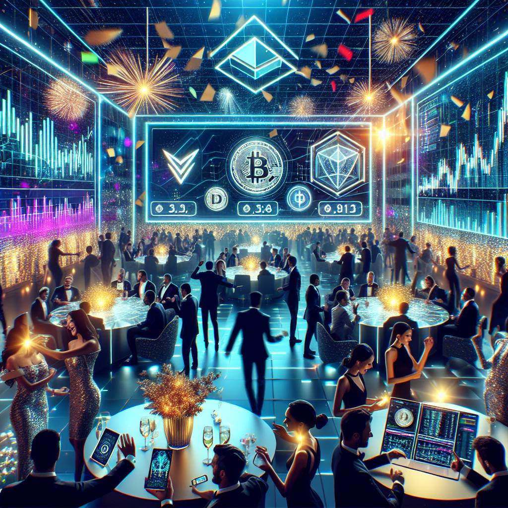 What are the best party halls to celebrate a successful cryptocurrency trade?