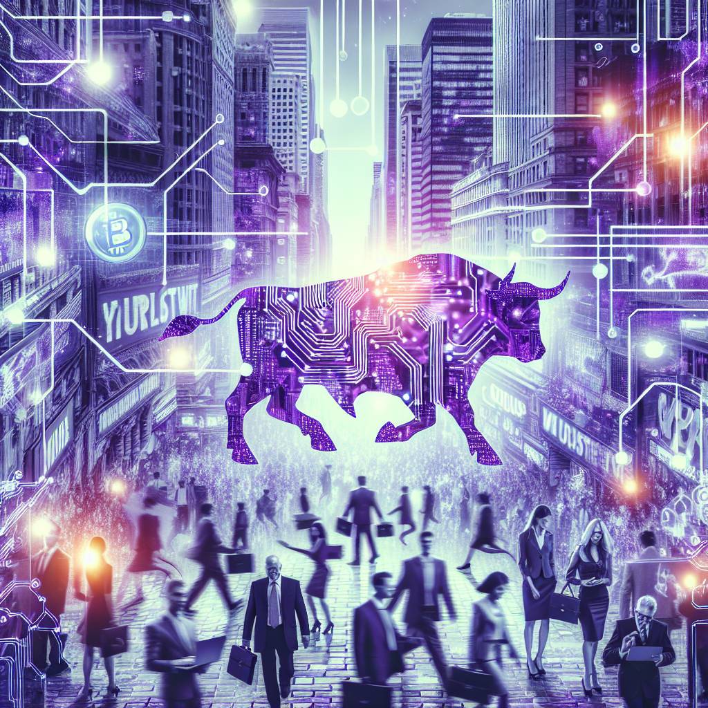 What is the potential for Purple Innovation stock to be used in the cryptocurrency industry?